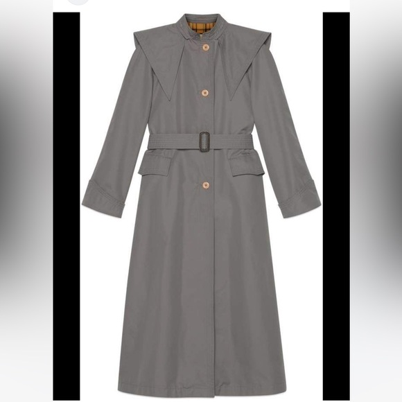 Gucci Gabardine coat with cape Brand new with retail store tag - Picture 2 of 6
